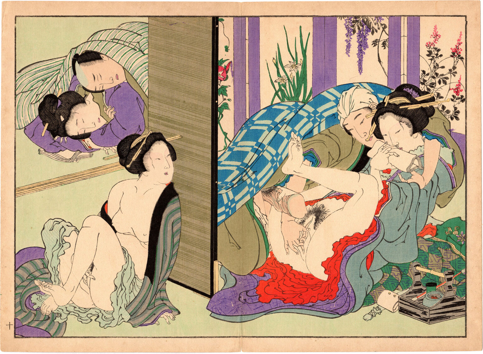 японские гравюры эротика фото 6