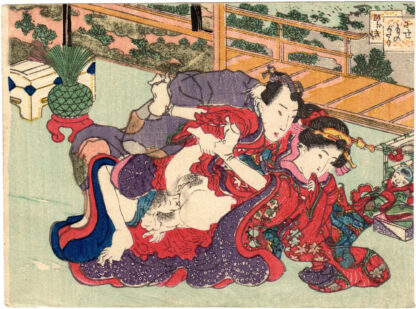 THE FALSE TALE OF ISE: SEAWEEDS (Utagawa Yoshimune)