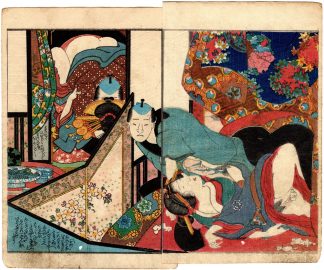 A MIRROR OF LUSTFUL FLOWERS: EAVESDROPPING IN A BROTHEL (Koikawa Shozan)