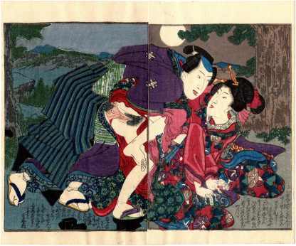 THE AMOROUS TALE OF A BUDDING GENJI: FULL MOON NIGHT (Koikawa Shozan)