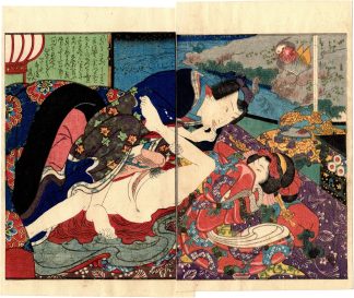 THE AMOROUS TALE OF A BUDDING GENJI: SHY YOUNG BEAUTY (Koikawa Shozan)