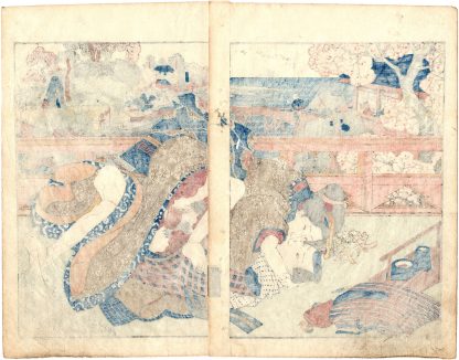 ANNUAL EVENTS OF THE VAGINA: MARCH (Utagawa Yoshitora)