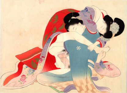 CHERRY BLOSSOMS AT NIGHT: YOUNG LADY AND LOVER (Takeuchi Keishu)