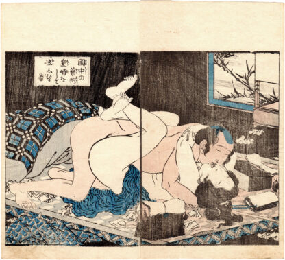 NEWS FROM THE BEDROOM: MAKING A HOUSEWIFE MOAN WITH PLEASURE USING AN APHRODISIAC DRUG (Keisai Eisen)