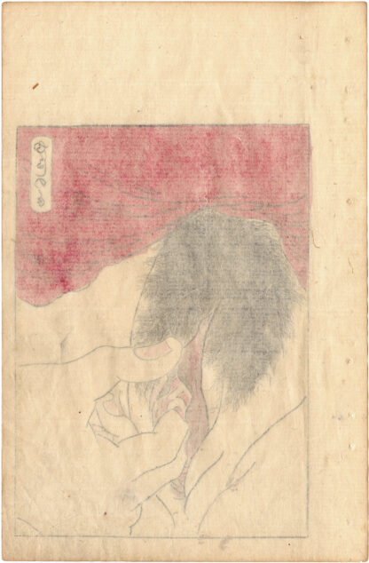 THE LUSTFUL DOORS: PERMISSIVE HAND (Utagawa Kunisada)