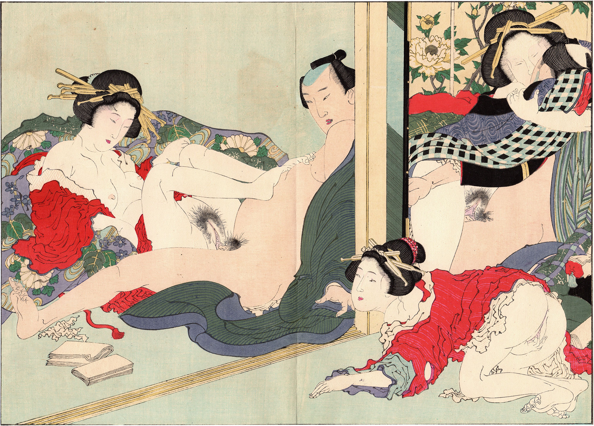 японская живопись и эротика фото 89