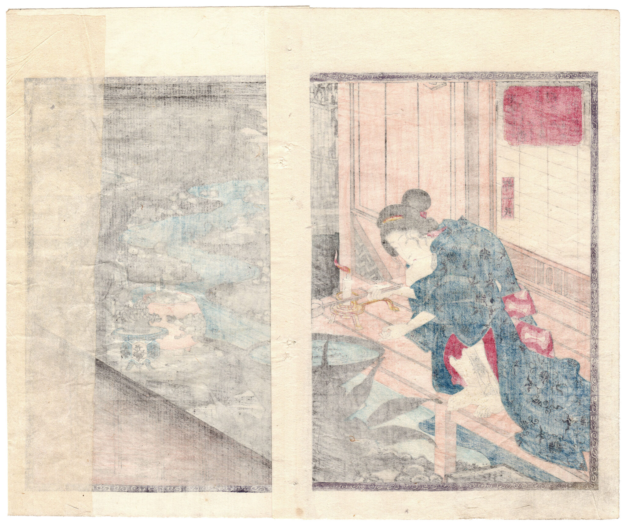 Shunga Spring Pichures A SHIP COMING IN WITH THE COLORS OF SPRING: WOMAN FROM THE CAPITAL ...